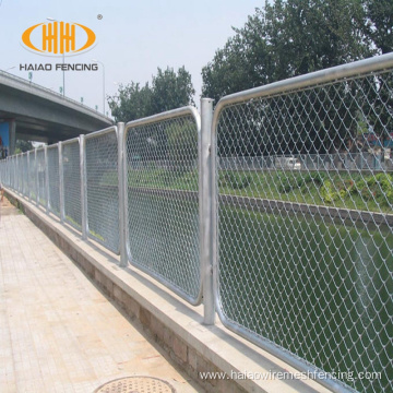 Colored used galvanized chain link fence